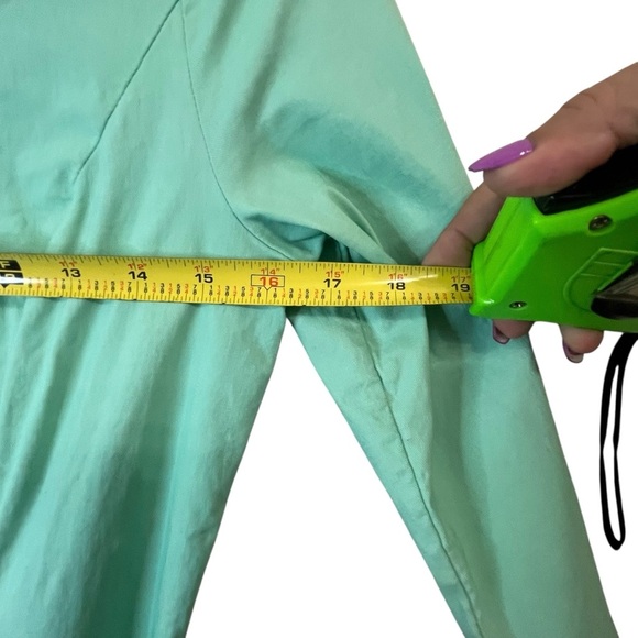 GownTown Mint Green 1950’s Vintage Style Stretchy Swing Event Dress SZ L - Picture 8 of 12